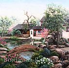 Barbara Felisky Mr. Ma's Garden painting